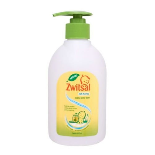 2. Zwitsal Baby Milky Bath with Rich Honey