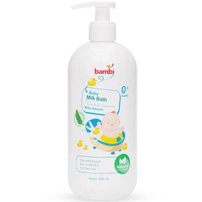 3. Bambi Baby Milk Bath