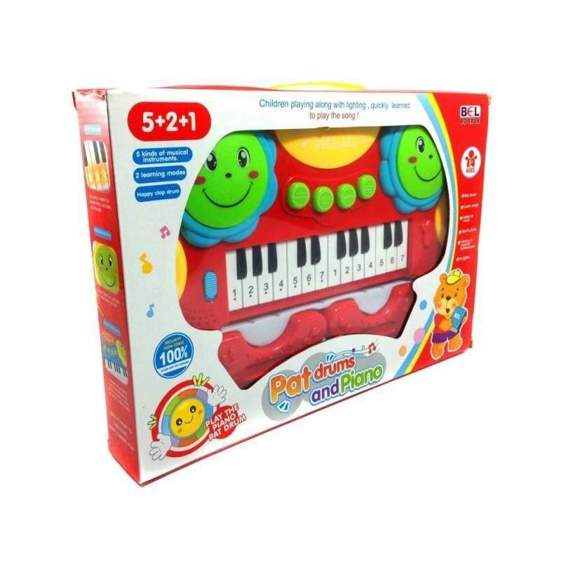 4. Rekomendasi Mainan Edukasi Anak BEL Pat Drums and Piano