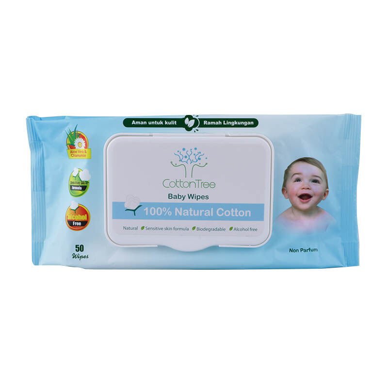 4. Cotton Tree Baby Wipes