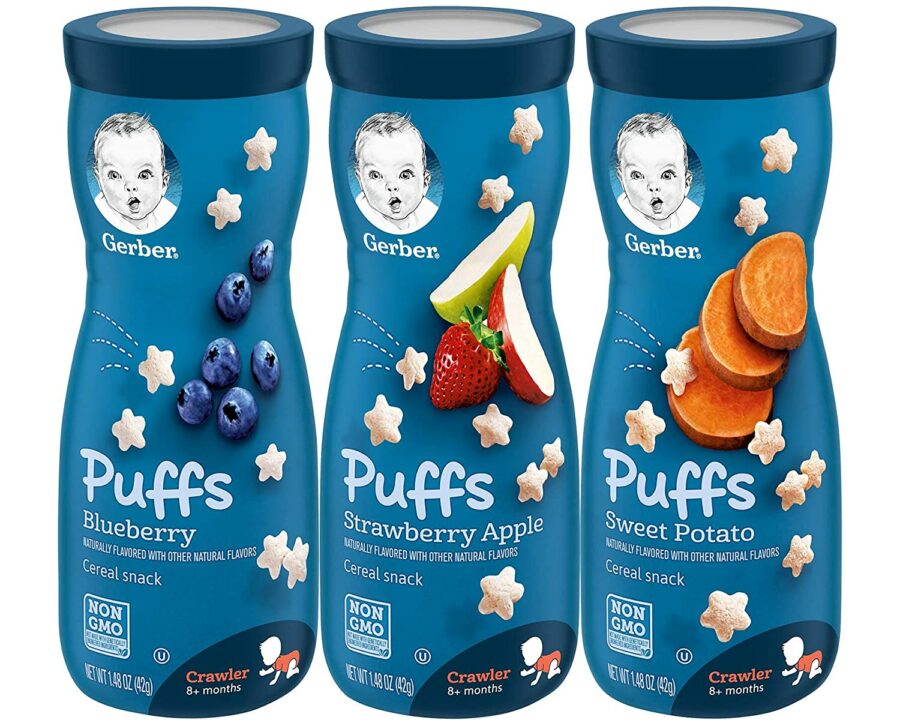 5. Gerber Graduates Puffs