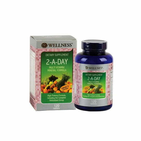 5. Wellness 2-A-Day Multivitamin