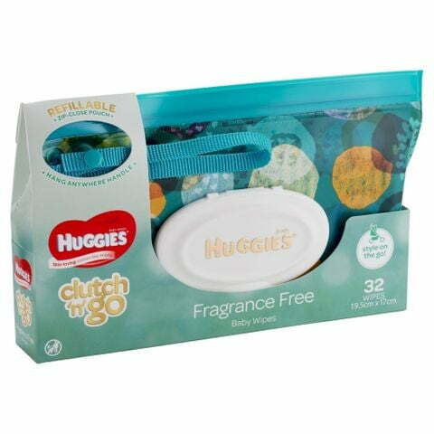 6. Huggies Baby Wipes Clutch ‘n Go