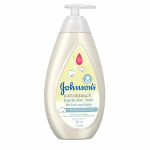 7. Johnson’s Cotton Touch Baby Top to Toe Wash