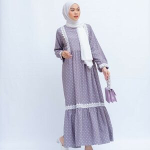 Gamis Busui Friendly Premium Polka