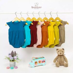 Rekomendasi Baju Lebaran Anak Bonzer Ruffle Jumpsuit