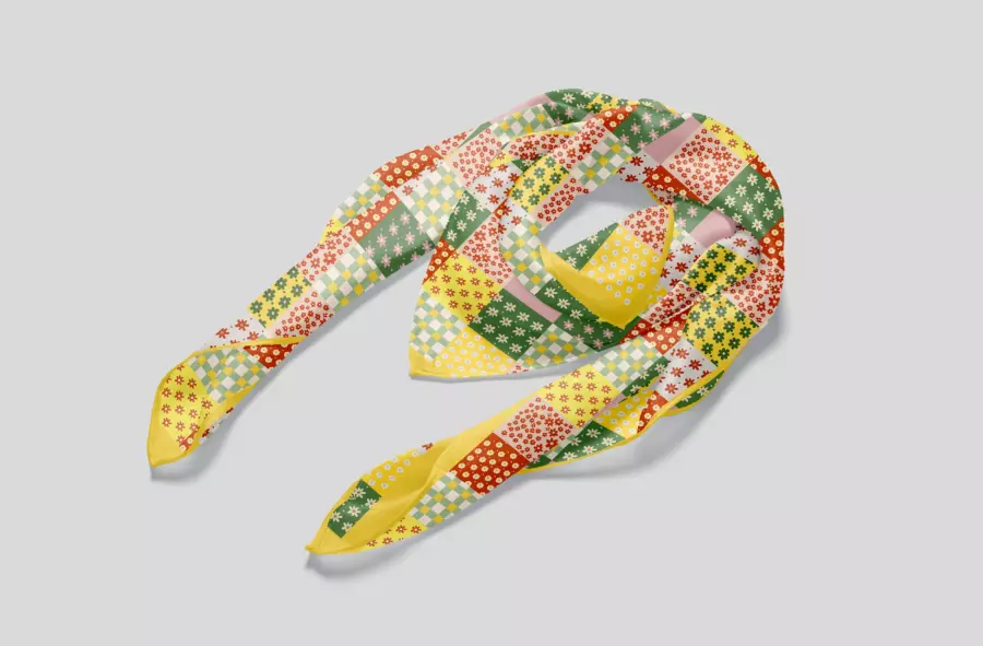 Elzatta Pashmina Flower Sun