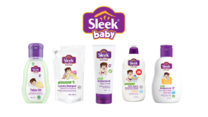 Sleek Baby Antibacterial Hair Body Soap