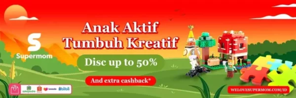 Supermom Mainan Edukasi Anak Sale