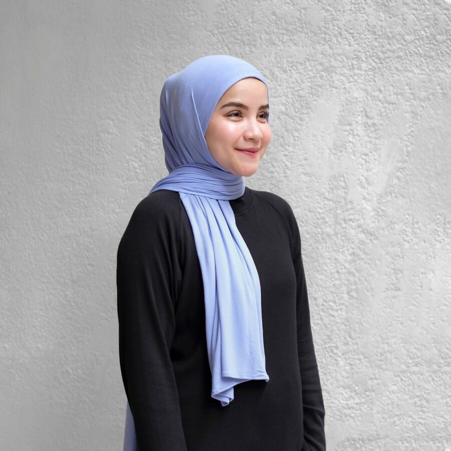 Izela Hijab Sky Blue Meccanism