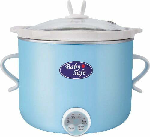 rekomendasi slow cooker baby safe biru
