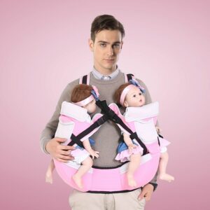 Gendongan Bayi Kembar dengan Gesper dan Buckle