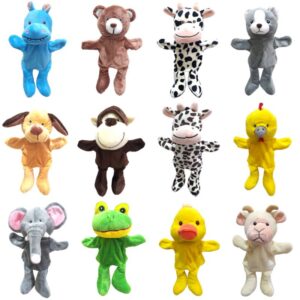 Mainan edukatif bayi 6-12 bulan boneka tangan