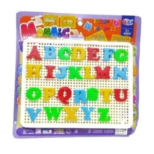 Mosaik Alphabet Alat Belajar Anak