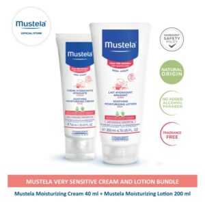 Mustela Very Sensitive Cream and Lotion Bundle