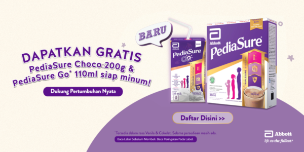 campaign susu pediasure dengan supermom