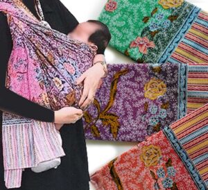 Gendongan Bayi Kain Batik