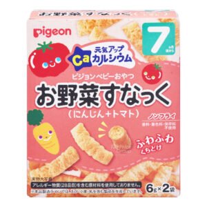 Pigeon Baby Rice Crackers Bayi Carrot and Tomato
