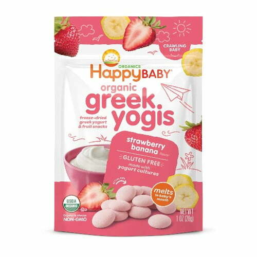 Happy Baby Organic Yogis Freeze Dried Yogurt
