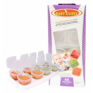 Tempat Penyimpanan MPASI Ghemi Baby Cubes