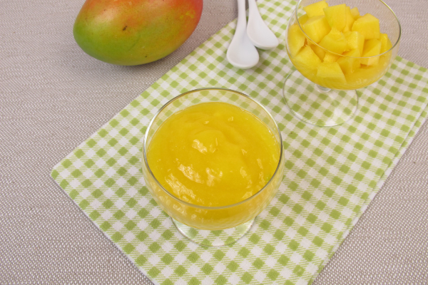 Mangga Puree Buah untuk Bayi 6 Bulan