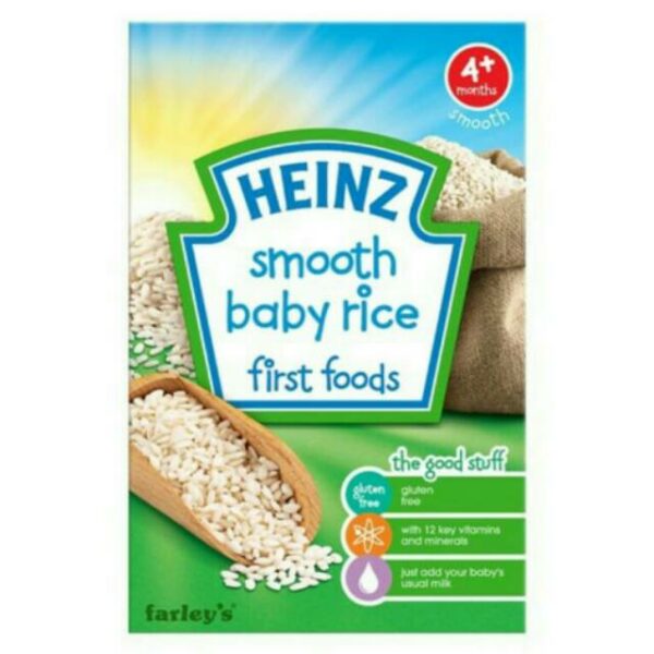 Merk Bubur Bayi penambah Berat Badan Heinz Smooth Baby Rice
