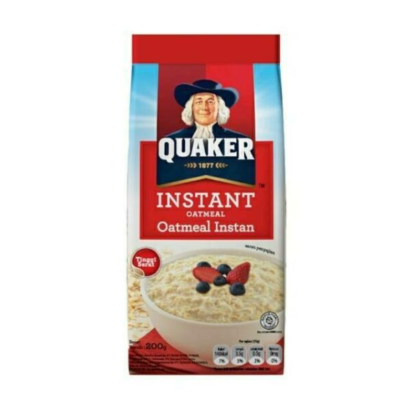 Merk oatmeal untuk bayi Quaker Instant Oatmeal Original