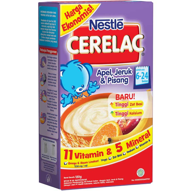 Nestle Cerelac Apel Jeruk Pisang