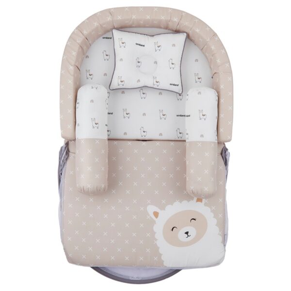 Omiland Kasur Lipat Bayi+Kelambu Alpaca Series