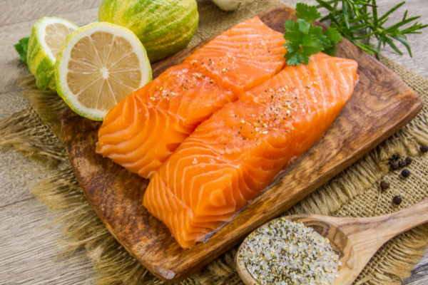 Resep Makanan Bayi 9 Bulan Belum Tumbuh Gigi Nasi Tim Ikan Salmon