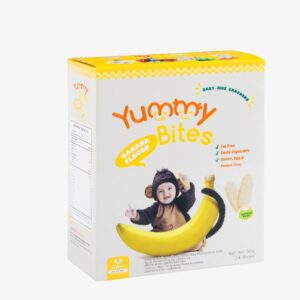 Yummy Bites Banana Rice Crackers 