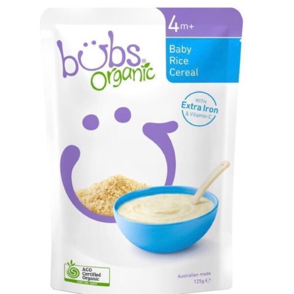 merk bubur bayi penambah berat badan Bubs Organic