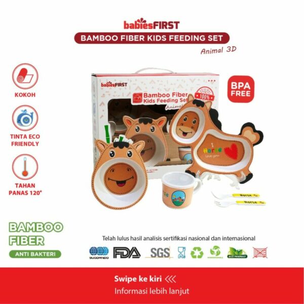 Babies First Bamboo Feeding Set