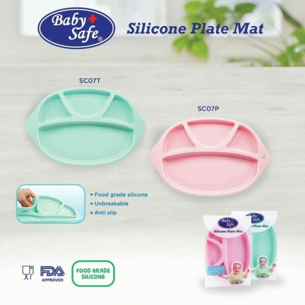 Baby Safe Silicone Plate Mat