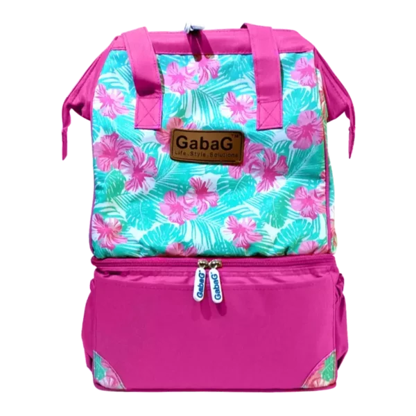 GabaG cooler bag Big Pop Dahlia