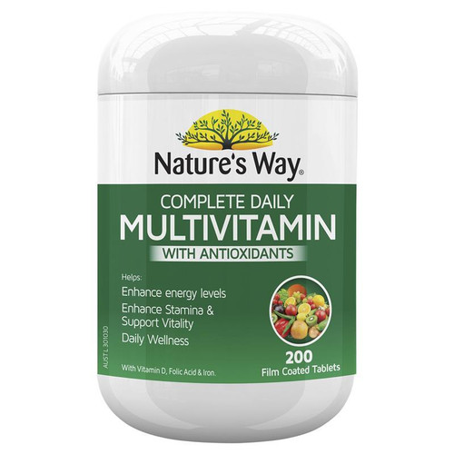 Suplemen Daya Tahan Tubuh Nature’s Way Complete Daily Multivitamin