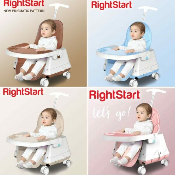 Right Starts Let’s Go Handle 4 in 1 High Chair 
