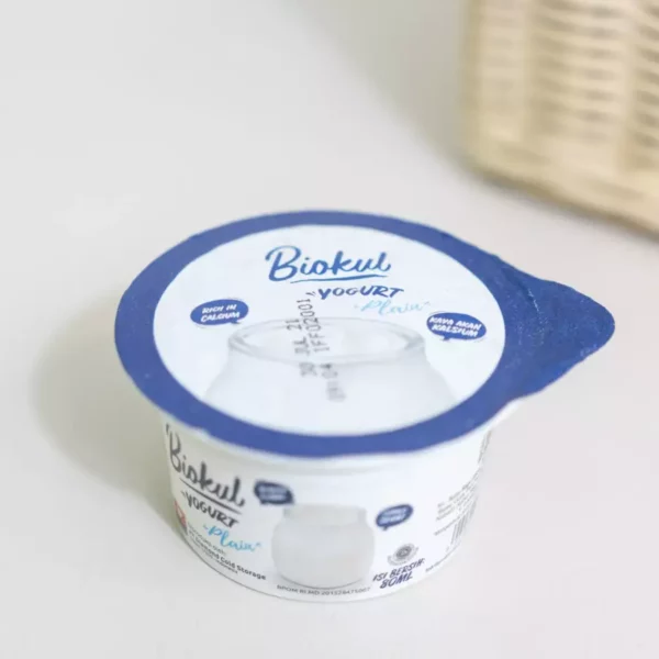 2. yogurt untuk bayi Biokul Stirred Cup Plain