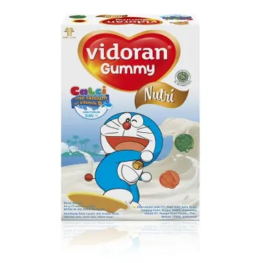 vitamin tulang dan gigi untuk anak vidoran gummy