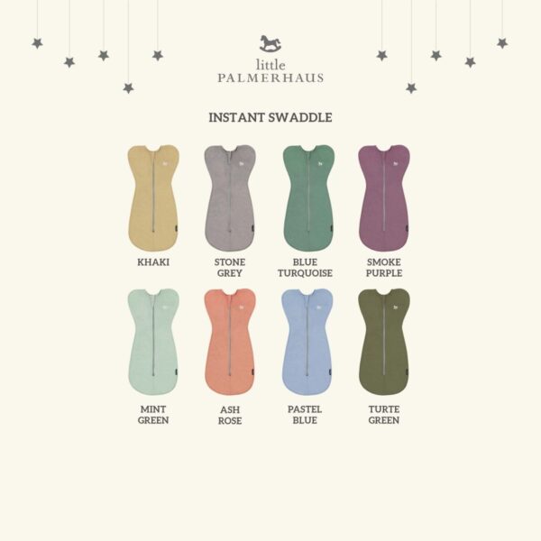 Little Palmerhaus Baby Instant Swaddle Newborn 0-3M
