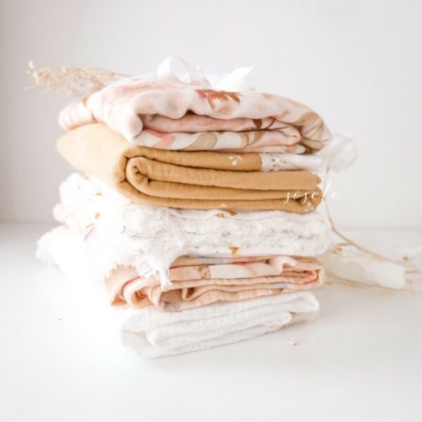 Little Sosete - Plain Muslin Swaddle