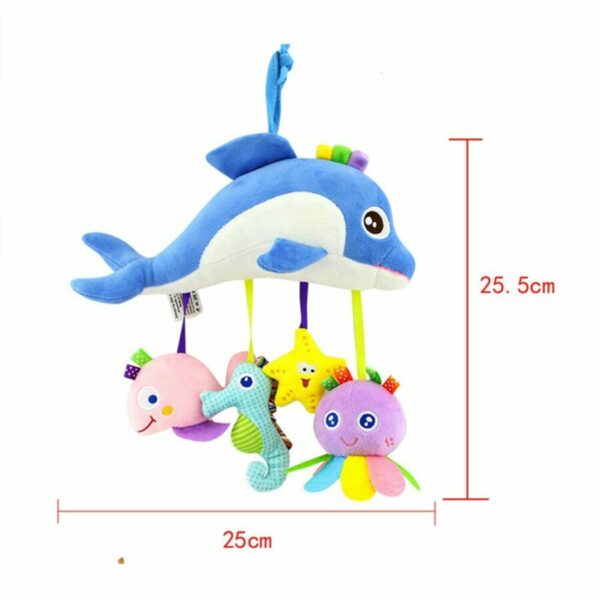 Tololo Baby Box Plush Rattle Toy - Ocean Series