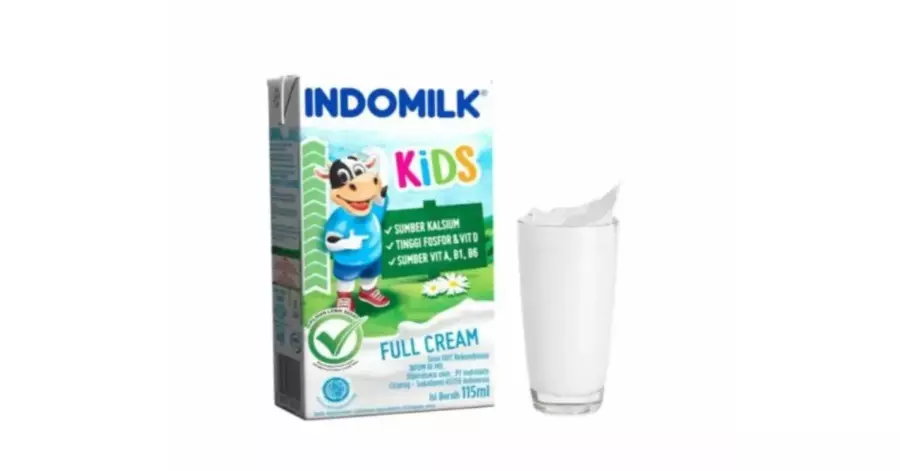 Indomilk Susu UHT Full Cream Plain 115 ml