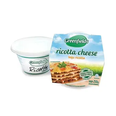 Keju untuk MPASI Greenfields Ricotta Cheese