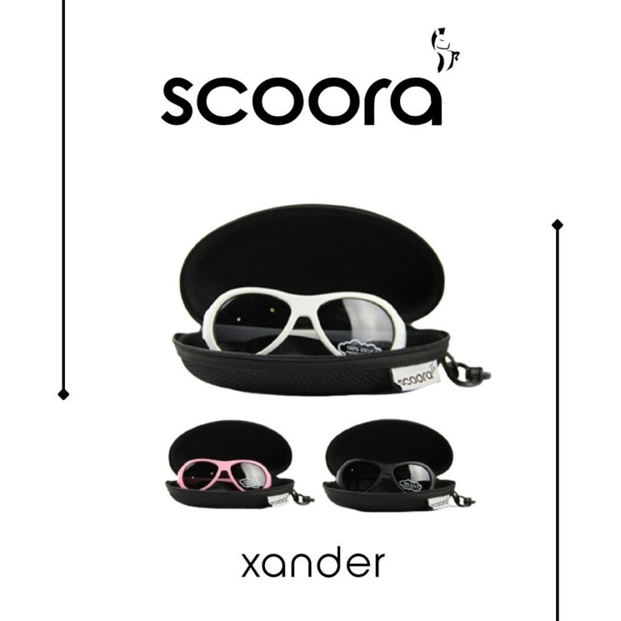Scoora Xander Baby Sunglasses Kacamata Jemur Bayi Hitam