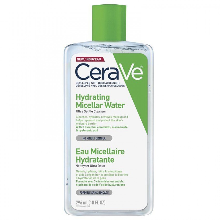skincare untuk kulit sensitif Cerave Hydrating Micellar Water