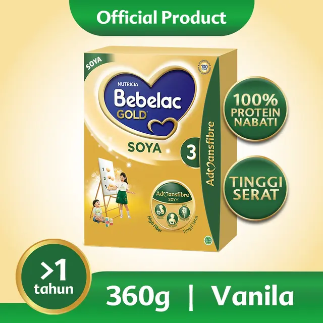Susu Soya Anak Bebelaac Gold Soya