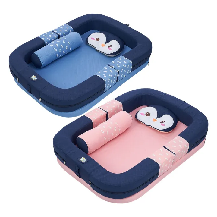 Perlengkapan Bayi Baru Lahir: Baby Joy Kasur Bayi Sofa + Kelambu Pinguin Series