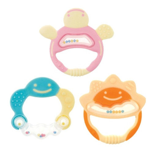 teether bayi 3 bulan: Richell Baby Teether gigitan bayi