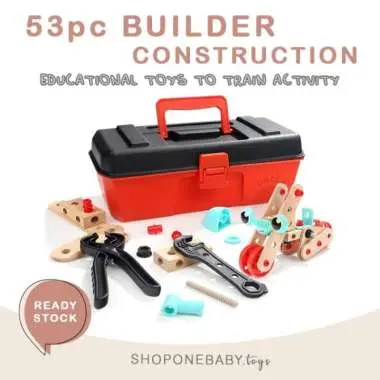 Builder Construction Sebagai Mainan Edukatif Anak Usia 1-3 Tahun